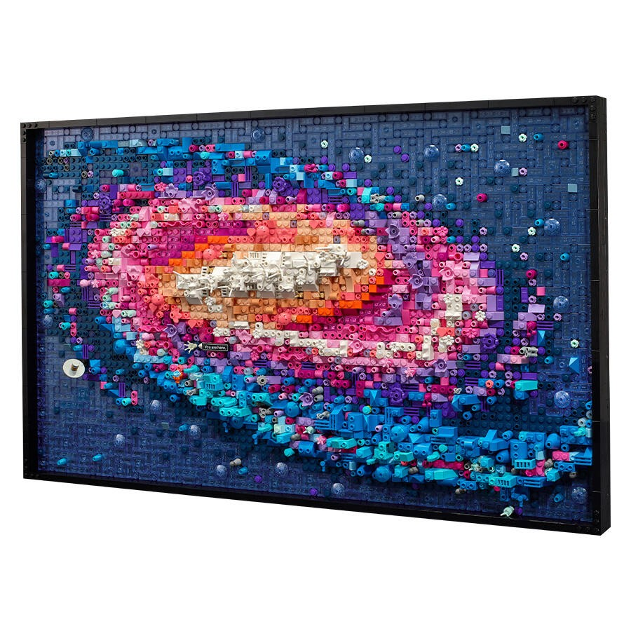 【みゅみゅ 】 LEGO Art 31212 The Milky Way Galaxy | My Toy Shop